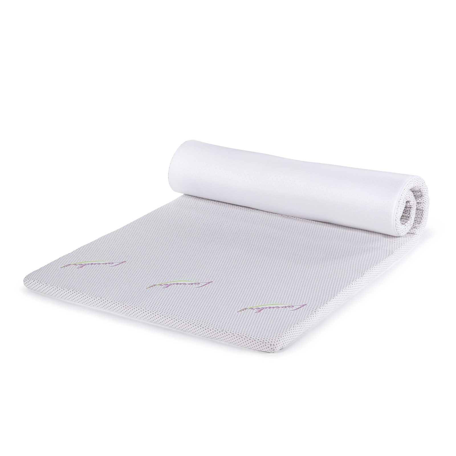 Image of Nadmadrac/Roll up od memorijske pjene Vitapur Lavender Memory - 3,5 cm