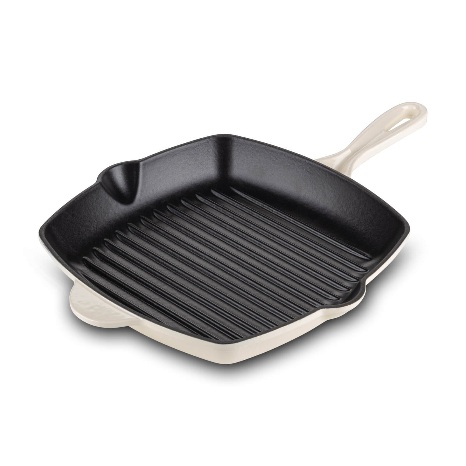 Image of Grill tava od lijevanog željeza Rosmarino Blacksmith's - 27 cm, bež