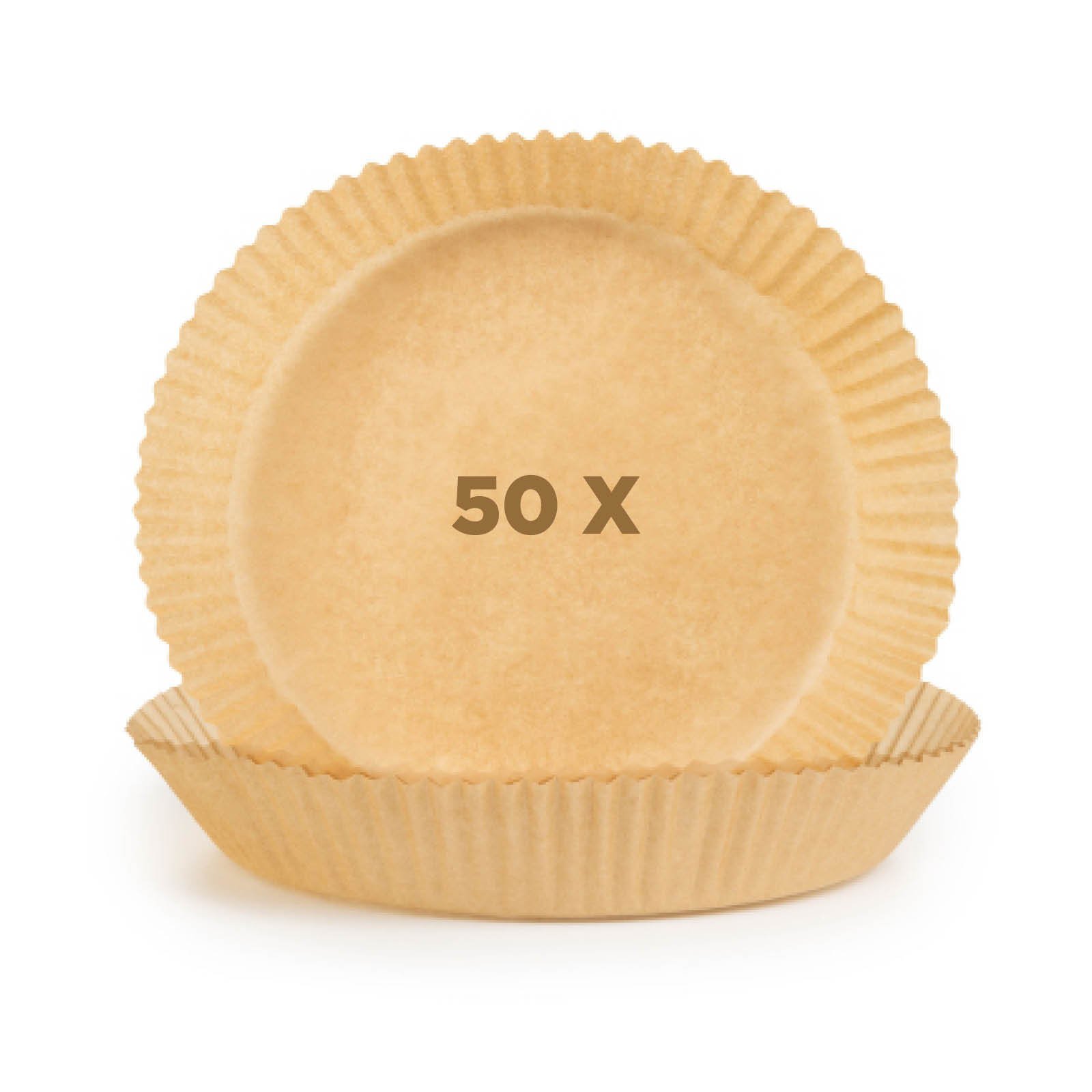 Image of 50-dijelni set papira za pečenje Rosmarino Air Fryer - okrugli, 20 cm