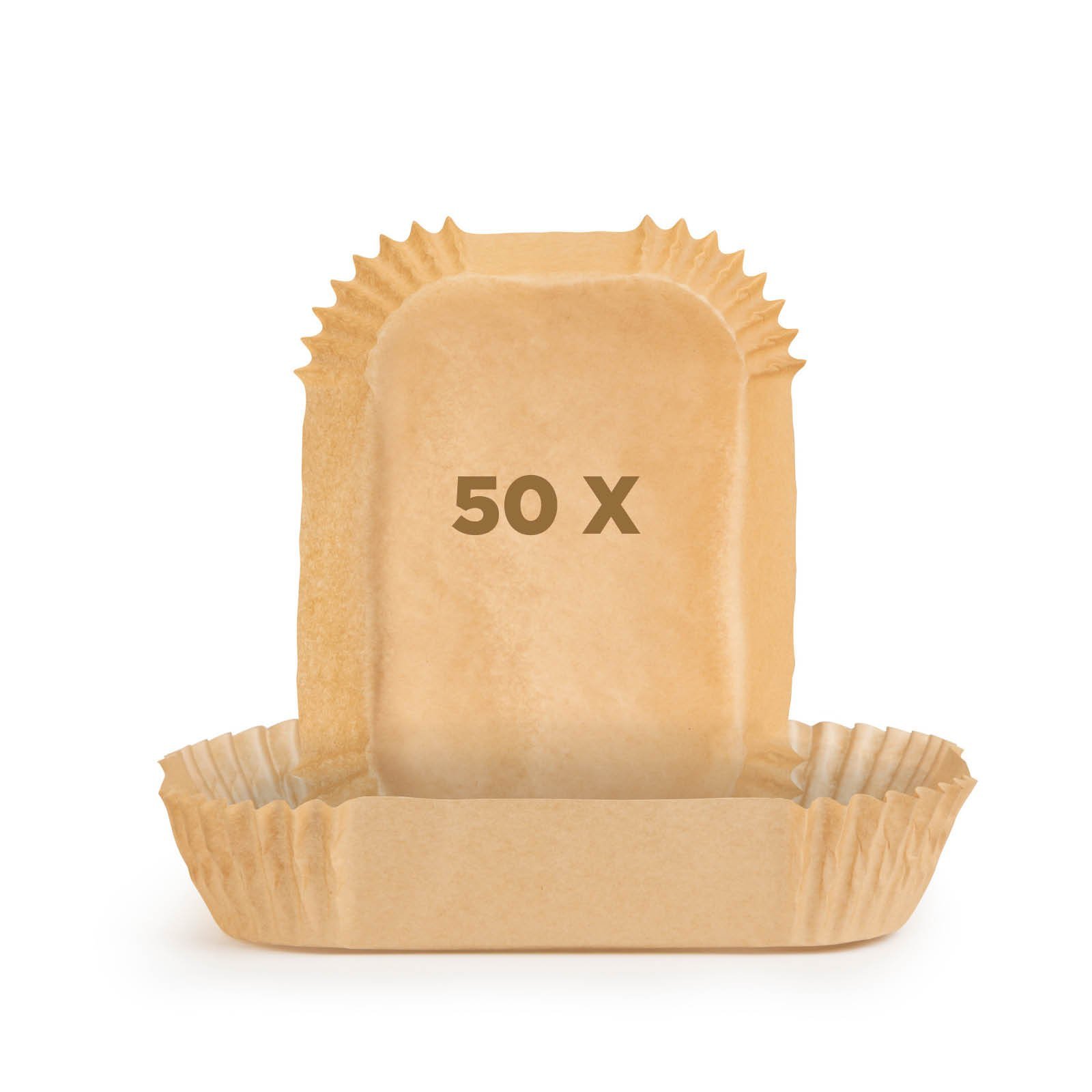 Image of 50-dijelni set papira za pečenje Rosmarino Air Fryer - pravokutni, 14x22 cm