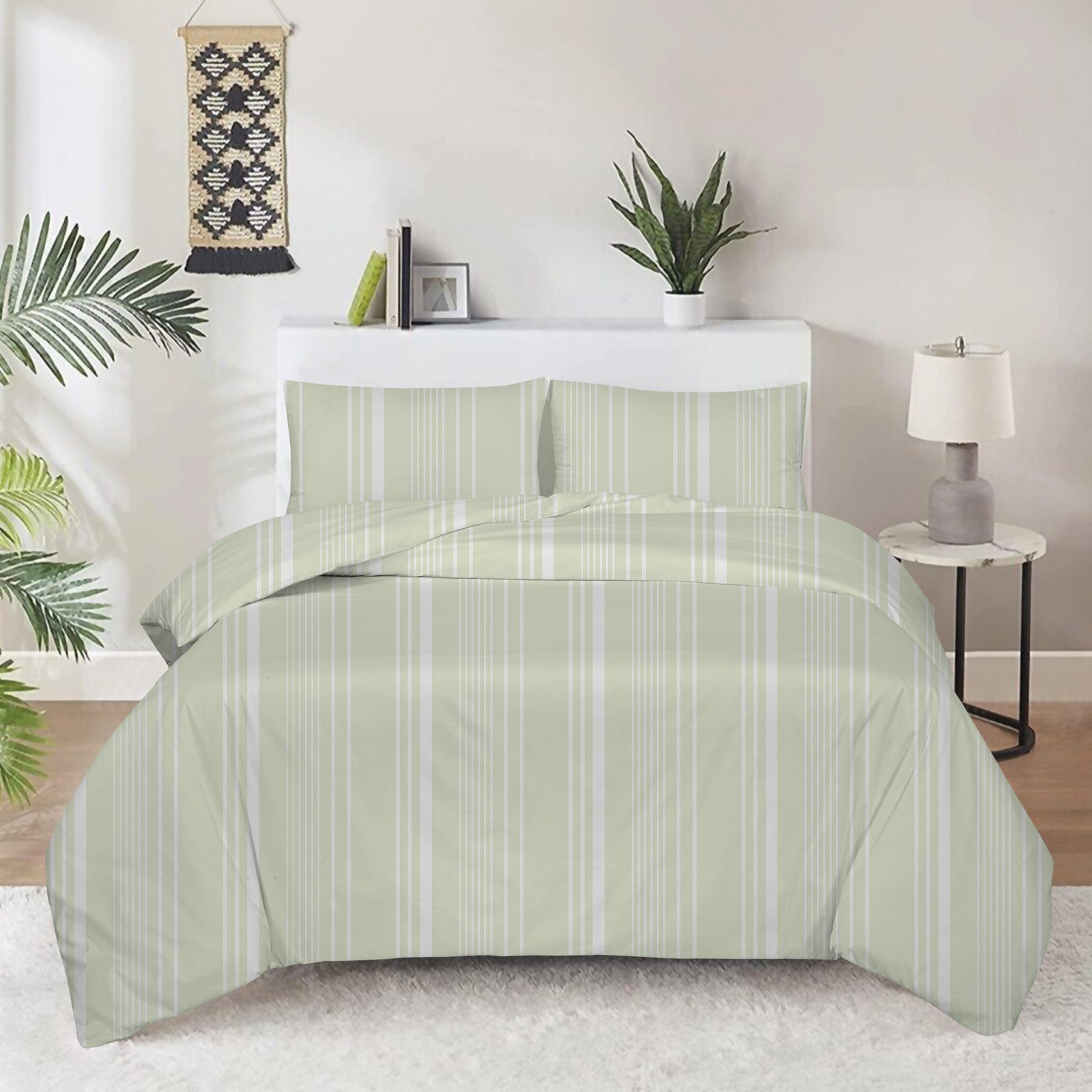 Image of Pamučno satenska posteljina Svilanit Mallard 