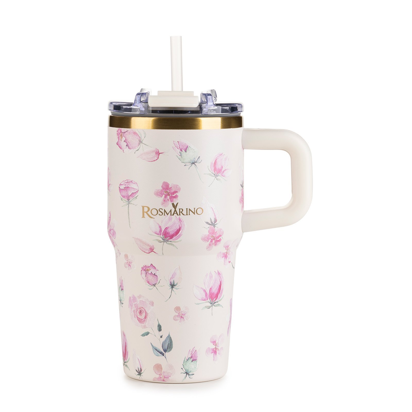 Image of Termosica Rosmarino MegaCup Roses 580 ml – bež