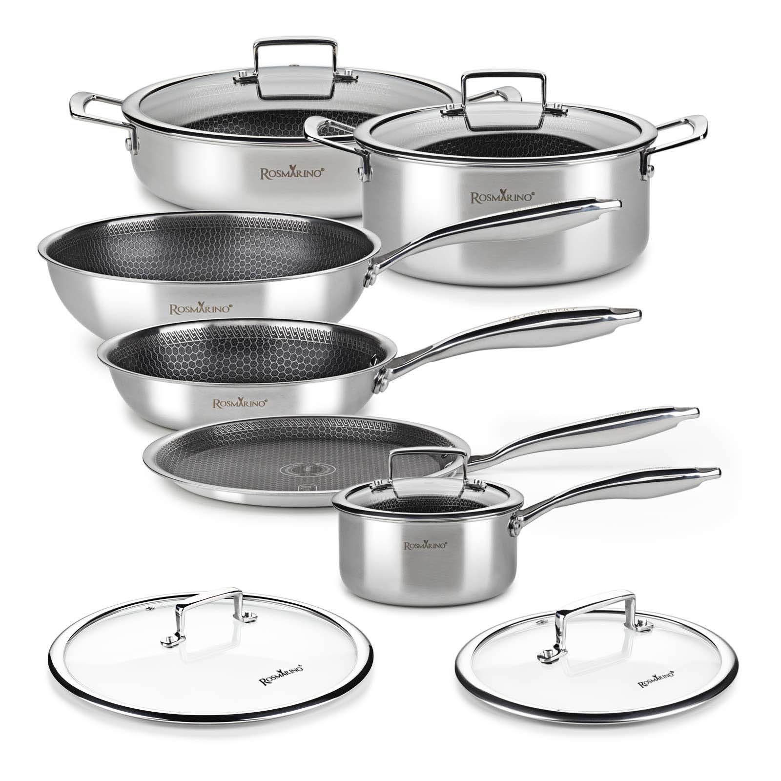 Image of Vitapur 11-dijelni set posuđa s poklopcima Rosmarino HexaPro