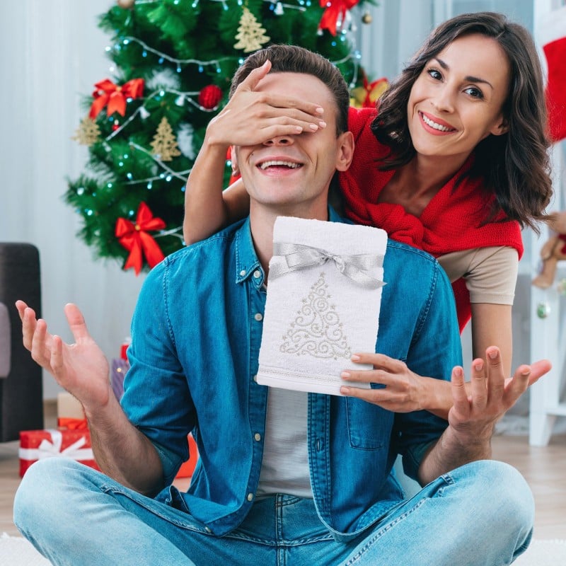 Praznična brisača Svilanit Jolly Xmas