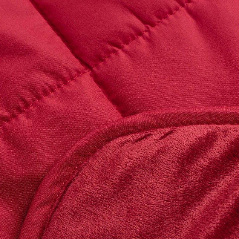Dekorativna odeja/vzglavnik Vitapur SoftTouch 4v1 - rdeča