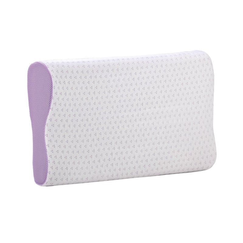 Anatomski vzglavnik iz spominske pene Vitapur Lavender Memory - 30x50x7/9 cm