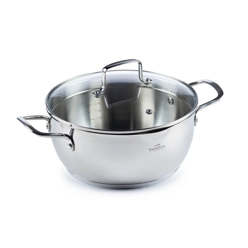 Vitapur lonec Rosmarino Pour&Cook II s stekleno pokrovko – 4,2 L, 24 cm