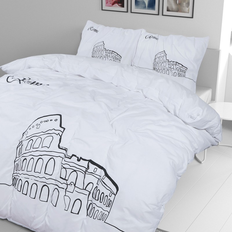 Bombažna posteljnina Svilanit Day in Rome