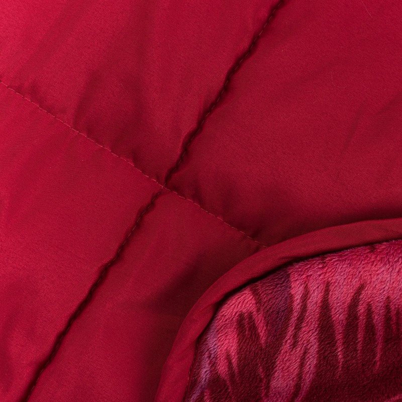 Dekorativna odeja/vzglavnik Vitapur SoftTouch 4v1 - red tropical