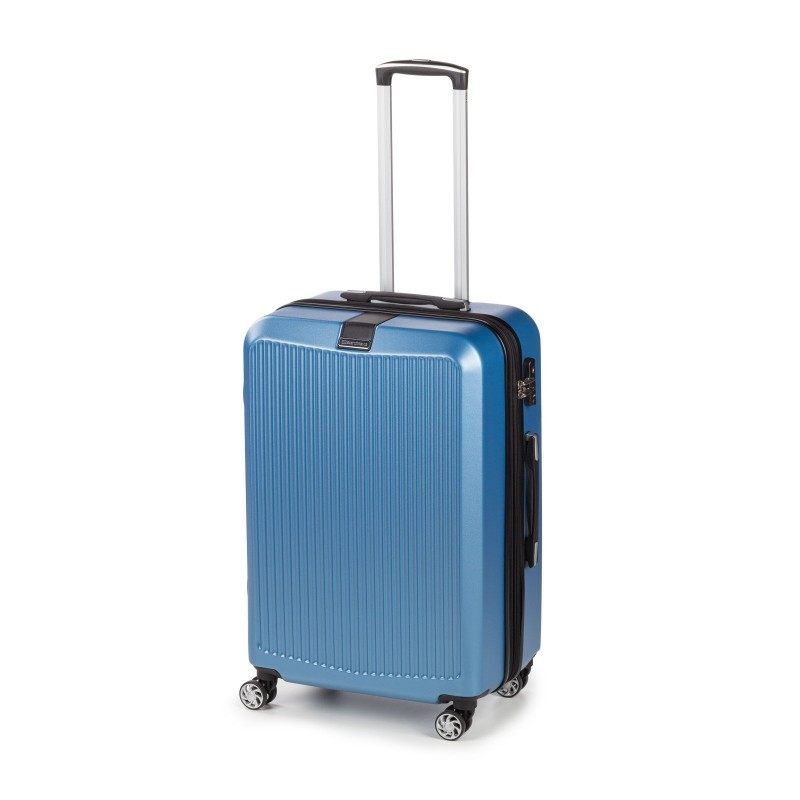 Potovalni kovček Scandinavia Carbon Series - modra, 60 l