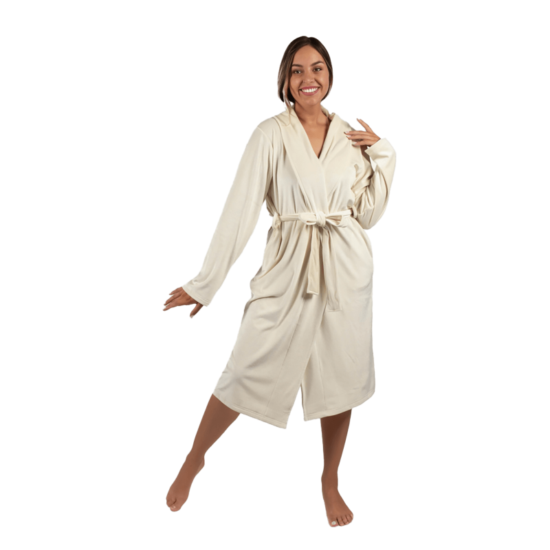 Kopalni plašč Svilanit Cozy, Cream