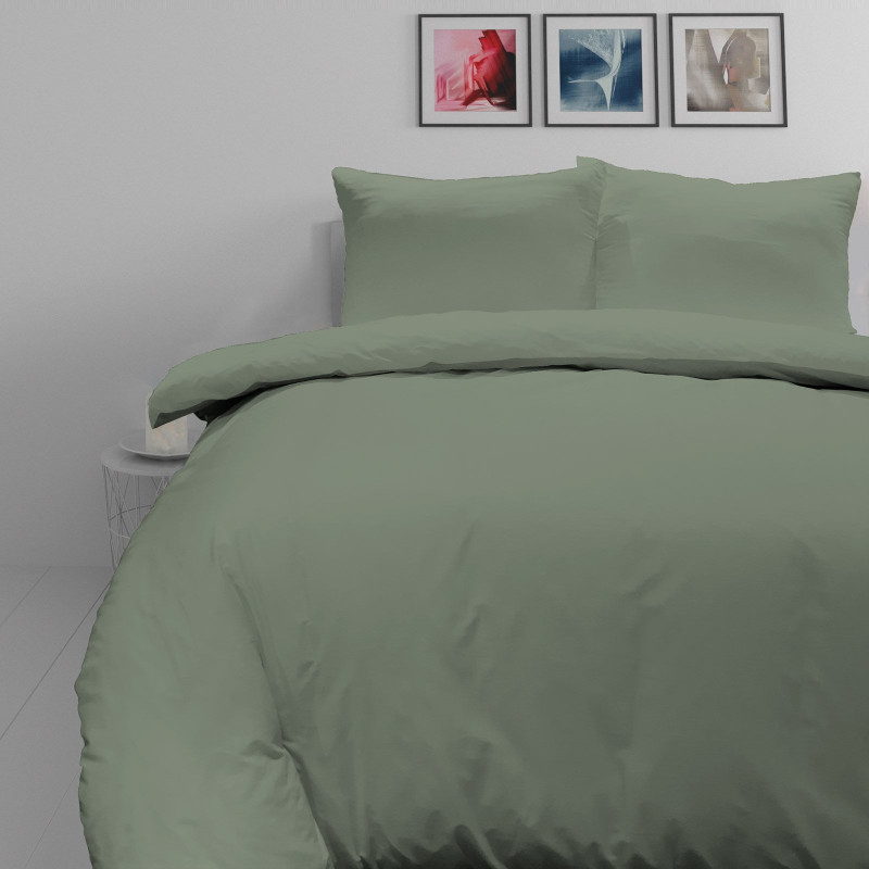 Bombažna posteljnina Svilanit Bamboo Exclusive, zelena