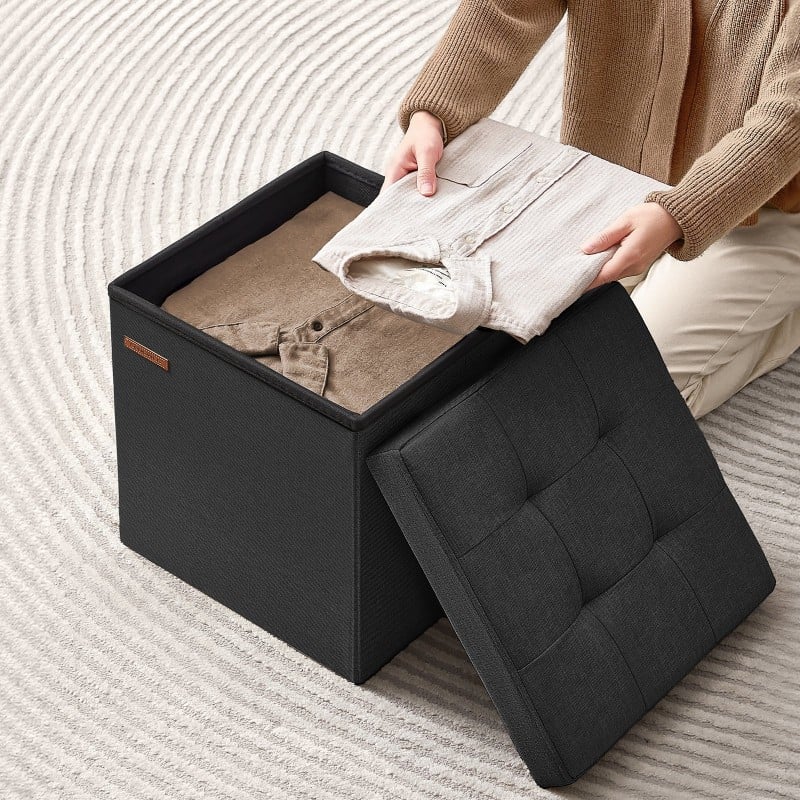 Tabure Songmics VitaBlis S – črn