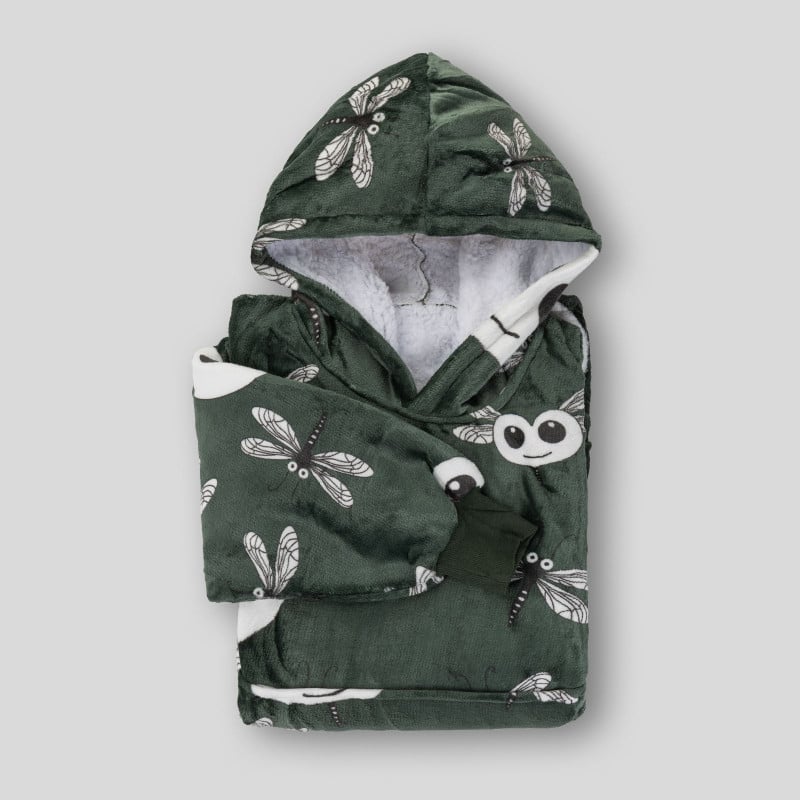 Hoodie odeja Svilanit Big Eye + Darilo: nogavice