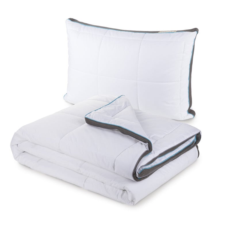 Hibridni set odeje in vzglavnika Vitapur Memosilver Premium