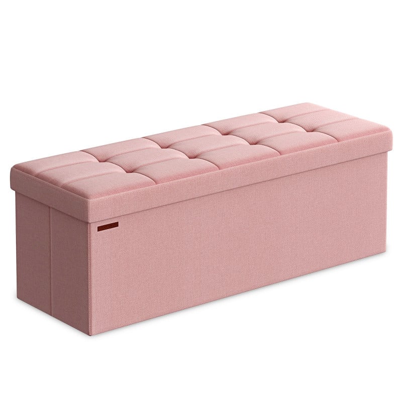 Tabure Songmics VitaBlis L – roza