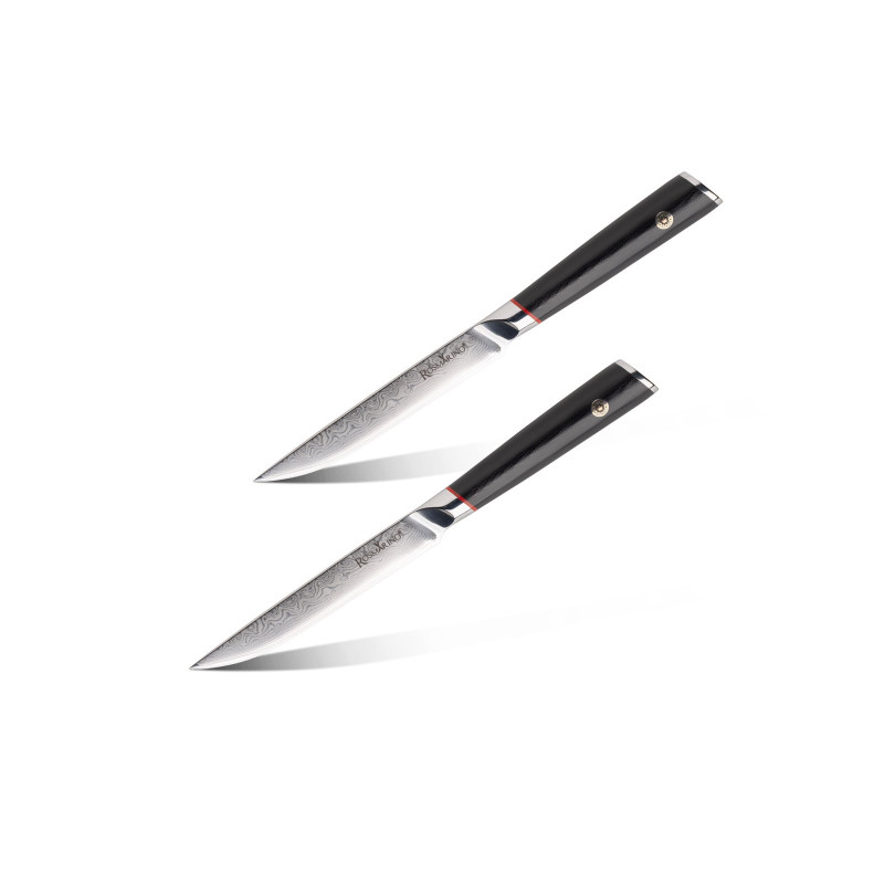 Set nožev za zrezke Rosmarino Steak Elite Damascus