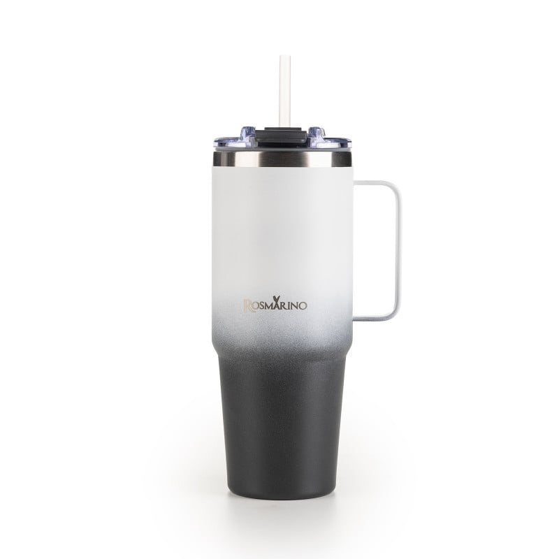 Termo lonček Rosmarino MegaCup Ombre 870 ml – siv