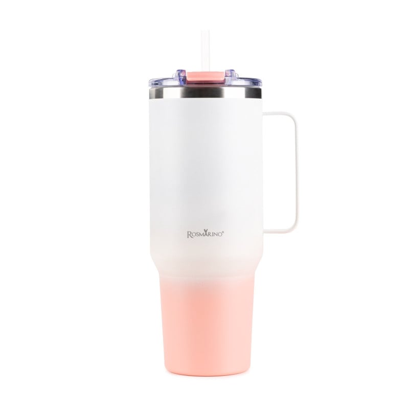 Termo lonček Rosmarino MegaCup Ombre 1160 ml – roza