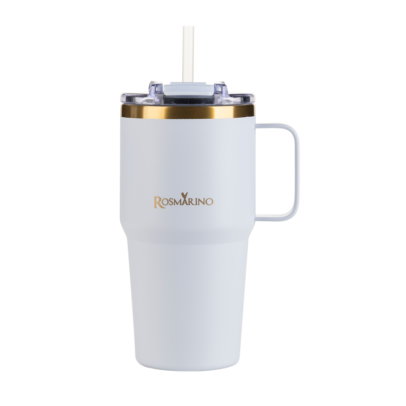 Termo lonček Rosmarino MegaCup Gold 580 ml – modro-zlat