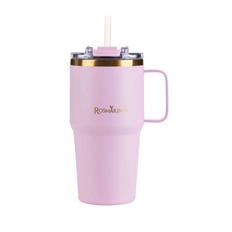 Termo lonček Rosmarino MegaCup Gold 580 ml – roza-zlat