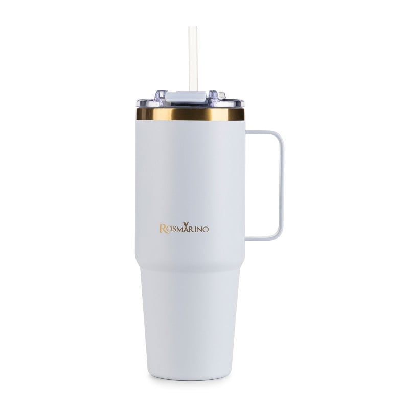 Termo lonček Rosmarino MegaCup Gold 870 ml – modro-zlat