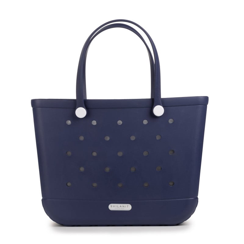 Plažna torba Svilanit Evie – modra