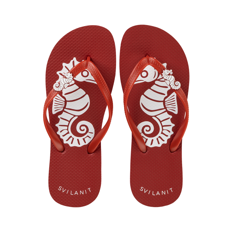 Japonke Svilanit Seahorse – rdeče