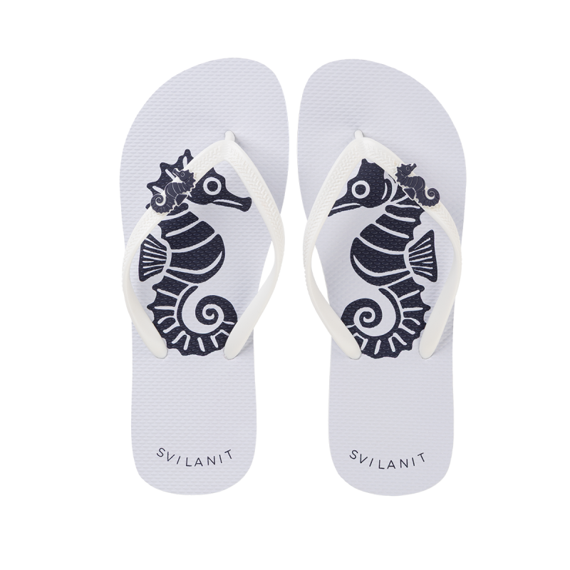 Japonke Svilanit Seahorse – bele