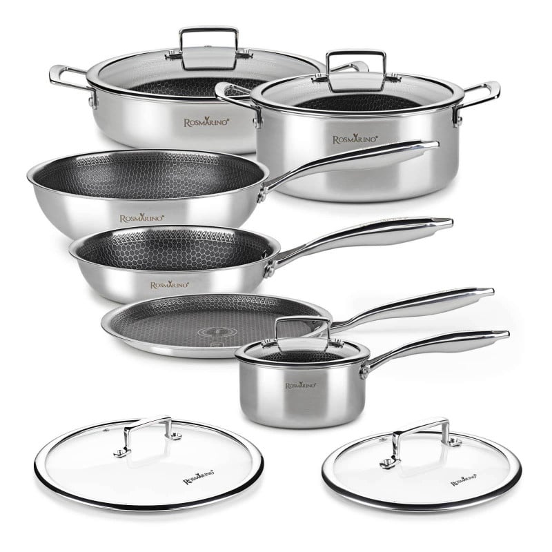 Vitapur 11-delni set posod s pokrovkami Rosmarino HexaPro