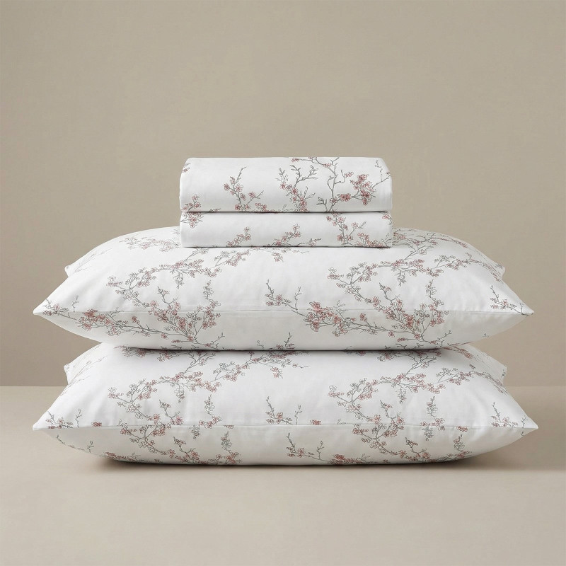 Vitapur bombažno-satenasta posteljnina Svilanit Cherry