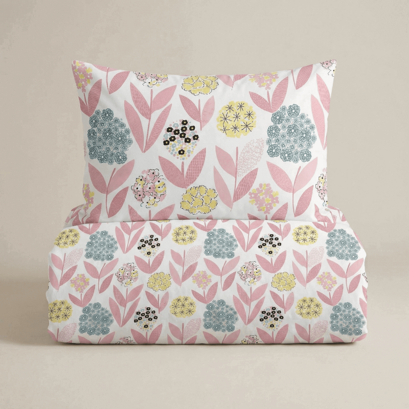 Vitapur otroška bombažna posteljnina Svilanit Bloomy Dreams