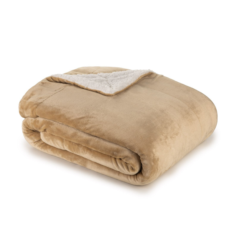 Vitapur dekorativna odeja Svilanit Beatrice II – peščena