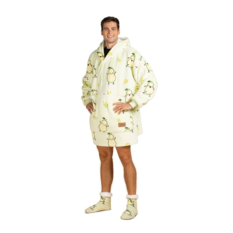 Vitapur hoodie odeja Svilanit AvoCute + darilo: nogavice