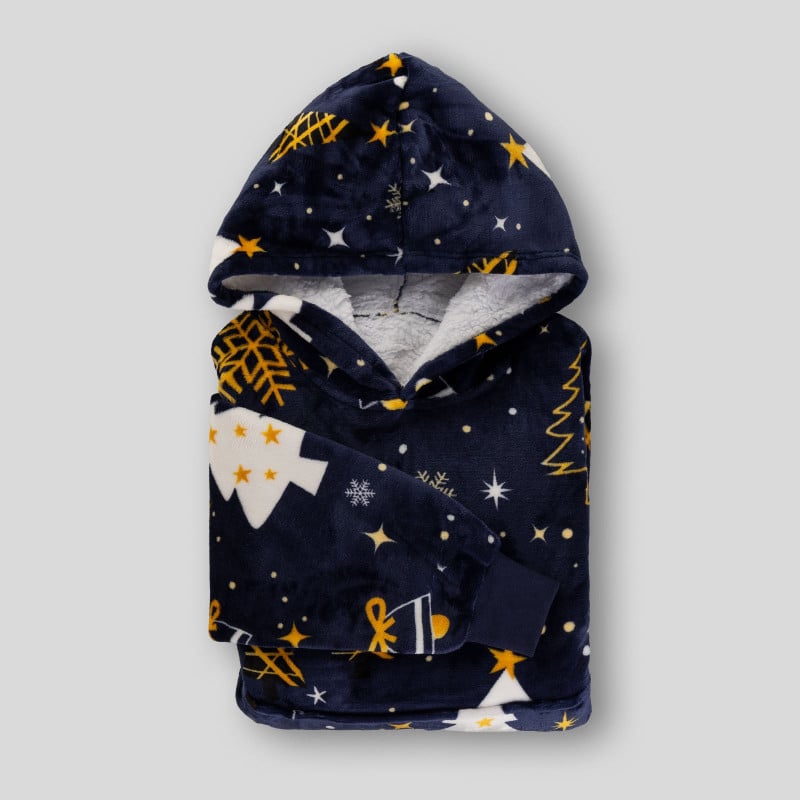 Vitapur hoodie odeja Svilanit ElegantXmass + darilo: nogavice