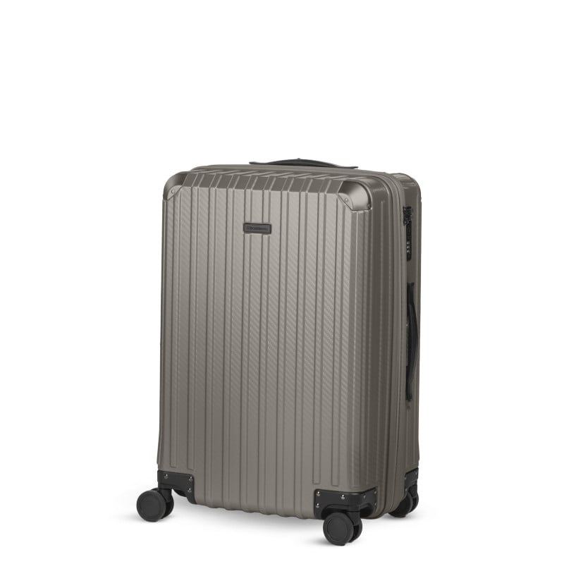 Potovalni kovček Scandinavia Voyage Prestige – 60 L, srebrn