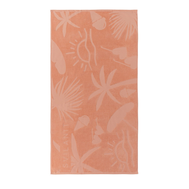 Svilanit premium brisača za plažo Summer Pink, 80 x 160 cm
