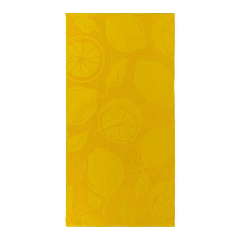 Svilanit premium brisača za plažo Lemons, 80 x 160 cm