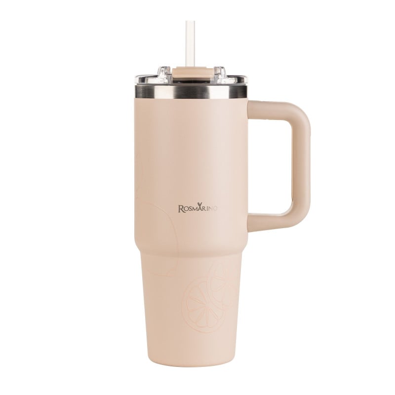 Termo lonček Rosmarino MegaCup Lemons, 870 ml