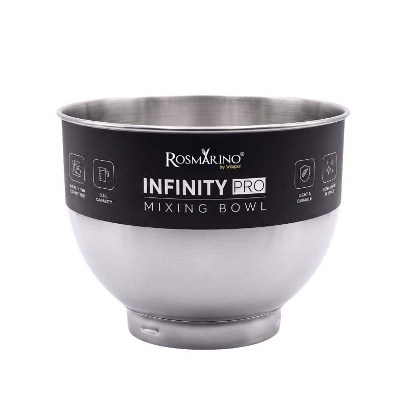 Jeklena mešalna posoda Rosmarino Infinity PRO – 5,5 L
