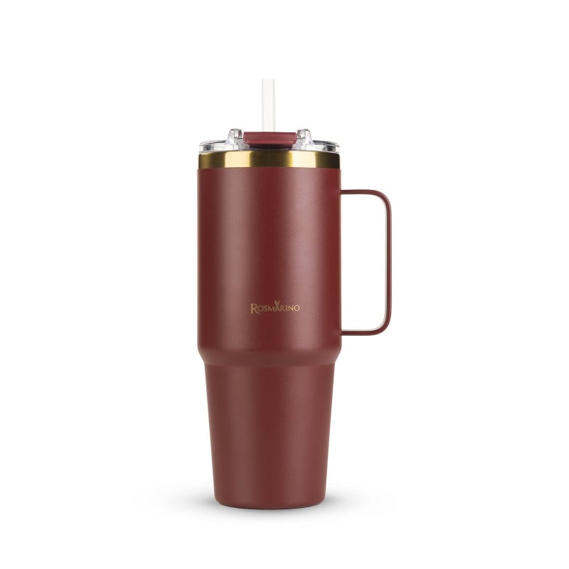 Termo lonček Rosmarino MegaCup Burgundy, 870 ml