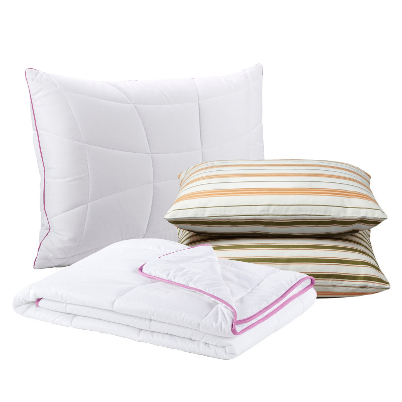 Set vzglavnika in poletne odeje Vitapur Lavender Provence + posteljnina Svilanit Linella