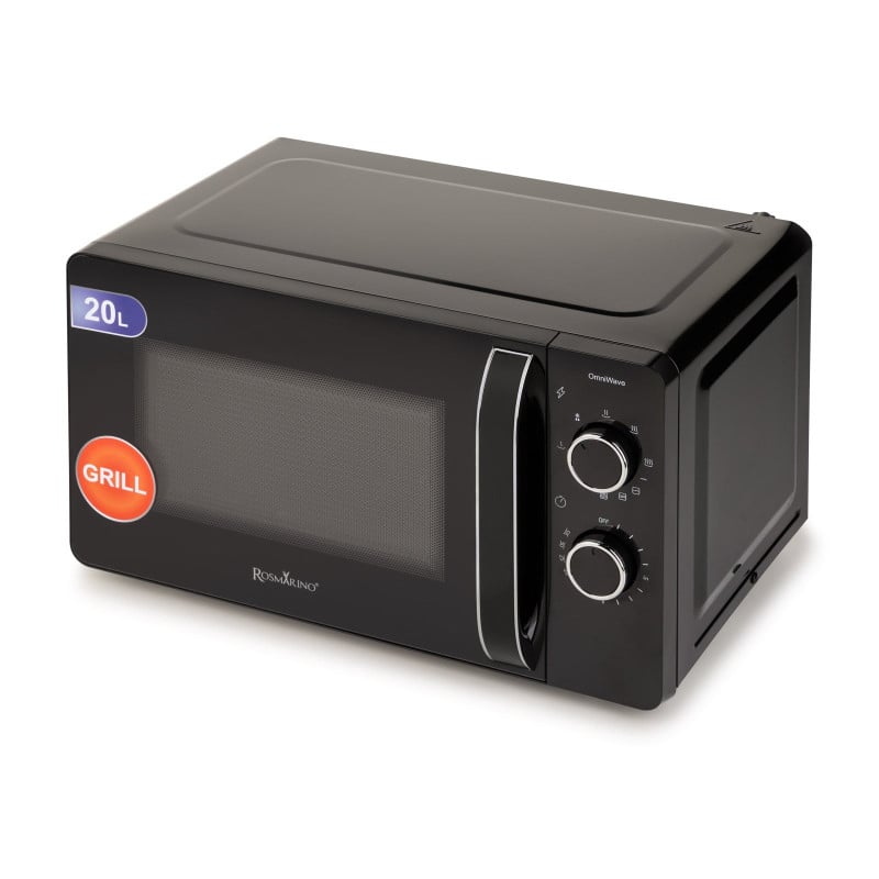 Mikrovalovna pečica z žarom 800 W Rosmarino ProGrill PRO Series, 20 L