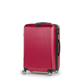 Potovalni kovček Scandinavia Carbon – 60 L, rdeč