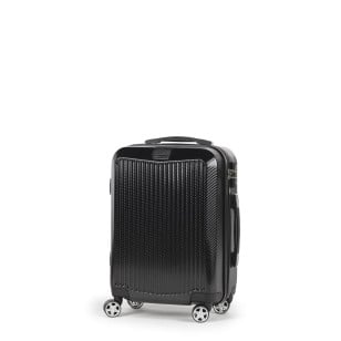 Kabinski kovček Scandinavia Carbon – 40 L, črn