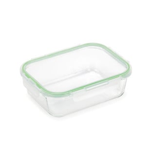 Pravokotni stekleni pekač s pokrovom Rosmarino Bake&Go - 1500 ml