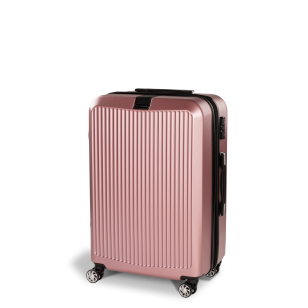 Potovalni kovček Scandinavia Carbon – 60 L, rožnat