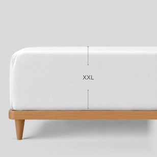 Vitapur napenjalna rjuha Svilanit Luxe Sateen XXL - bela
