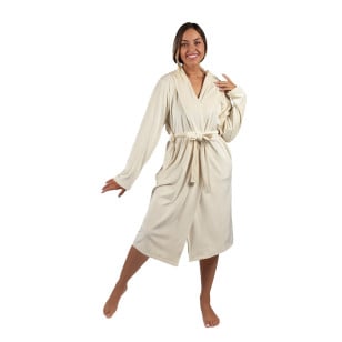 Kopalni plašč Svilanit Cozy, Cream