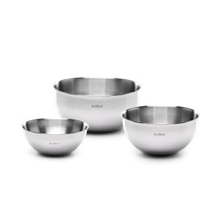 Vitapur 3-delni set jeklenih posod Rosmarino Pour&Cook II